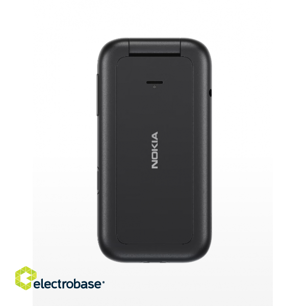 Nokia | 2660 Flip | Yes | Unisoc | Black | 2.8 " | TFT LCD | 0 GB | Dual SIM | Nano-SIM | Bluetooth | 4.2 | Main camera 0.3 MP | 1450  mAh фото 3
