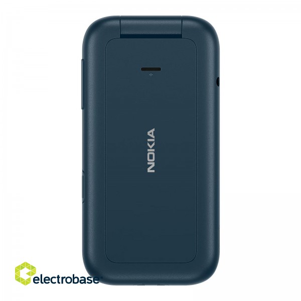 Nokia | 2660 Flip | Yes | Unisoc | Blue | 2.8 " | TFT LCD | 0 GB | Dual SIM | Nano-SIM | Bluetooth | 4.2 | Main camera 0.3 MP | 1450  mAh фото 3