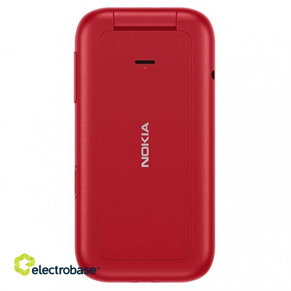 Nokia | 2660 TA-1469 | Red | 2.8 " | TFT LCD | 48 MB | 240 x 320 | Unisoc | 0.128 GB | Dual SIM | Nano-SIM | Yes | Main camera 0.3 MP | Secondary camera  MP | 1450  mAh | Bluetooth | 4.2 image 2