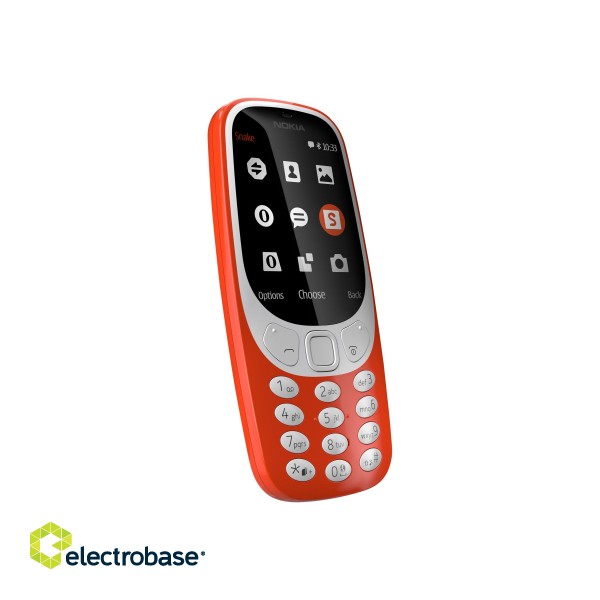 Nokia | 3310 (2017) | Red | 2.4 " | TFT | N/A MB | 16 MB | Dual SIM | Micro-SIM | Bluetooth | 3.0 | USB version microUSB 2.0 | Built-in camera | Main camera 2 MP | 1200 mAh image 3