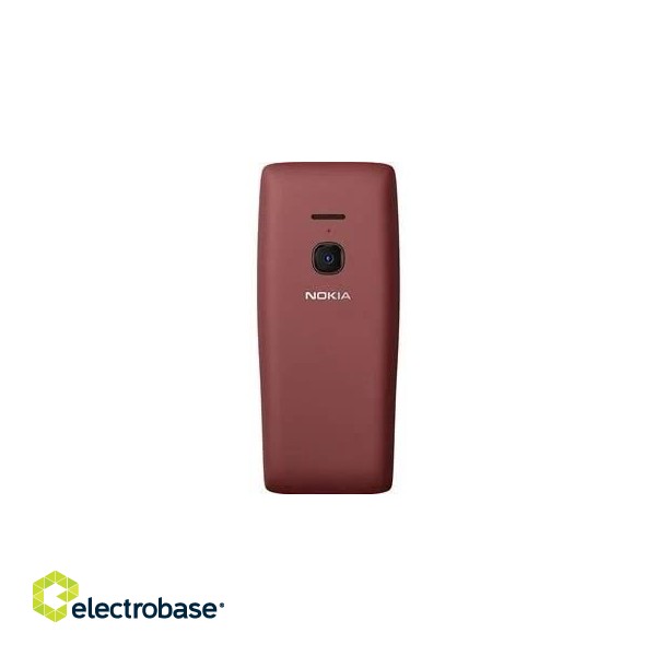 Nokia | 8210 | Yes | Unisoc | Red | 2.8 " | TFT LCD | 0 GB | Dual SIM | Nano-SIM | Bluetooth | 5.0 | Main camera 0.3 MP | 1450  mAh paveikslėlis 2