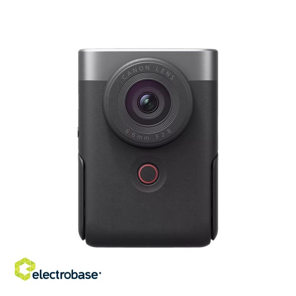 Canon | Vlogging Kit (SIP) | PowerShot V10 SL | Compact camera | 20.9 MP | Optical zoom 0x x | Digital zoom 3x x | Display diagonal 2 " | Wi-Fi | Video recording | Lithium-ion | Silver image 1