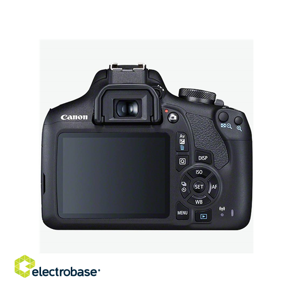 Canon | SLR Camera Kit | Megapixel 24.1 MP | ISO 12800 | Display diagonal 3.0 " | Wi-Fi | Video recording | APS-C | Black image 6