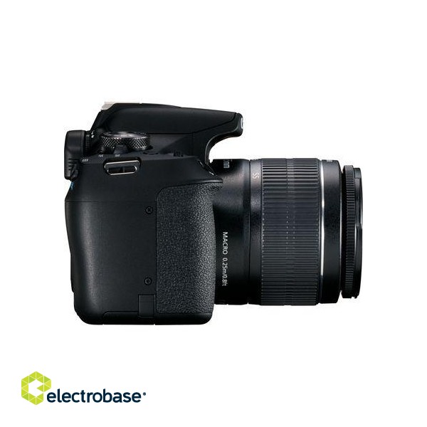 Canon | SLR Camera Kit | Megapixel 24.1 MP | Image stabilizer | ISO 12800 | Display diagonal 3.0 " | Wi-Fi | Video recording | APS-C | Black paveikslėlis 5