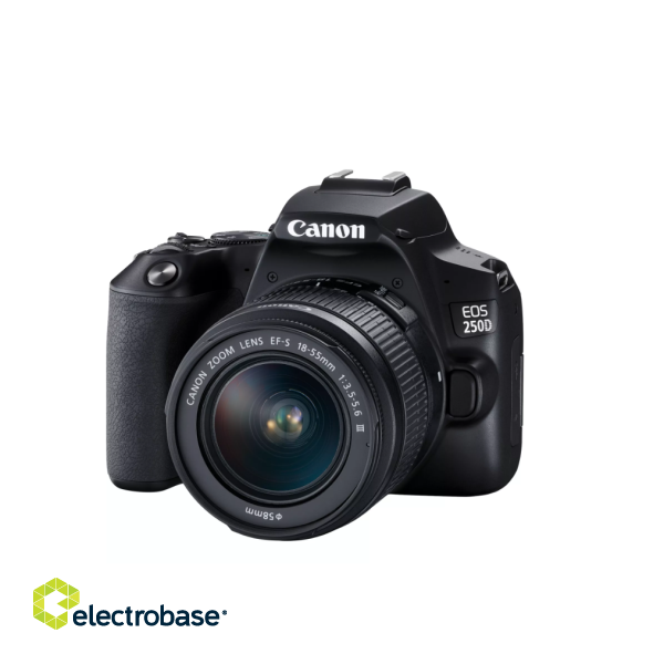 Canon | Megapixel 24.1 MP | Image stabilizer | ISO 256000 | Wi-Fi | Video recording | Manual | CMOS | Black image 3