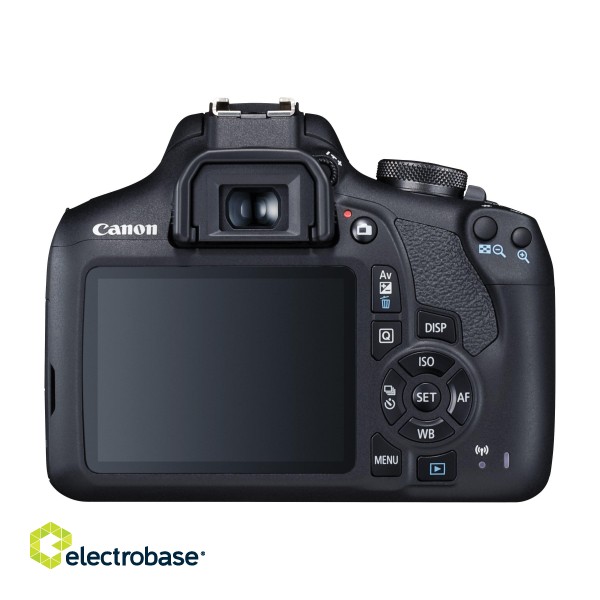 Canon | SLR Camera Kit | Megapixel 24.1 MP | Image stabilizer | ISO 12800 | Display diagonal 3.0 " | Wi-Fi | Video recording | APS-C | Black image 10