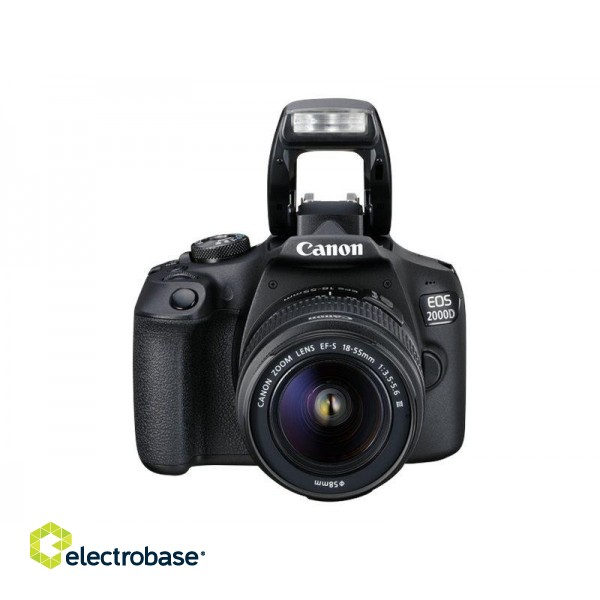 Canon | SLR Camera Kit | Megapixel 24.1 MP | ISO 12800 | Display diagonal 3.0 " | Wi-Fi | Video recording | APS-C | Black image 5