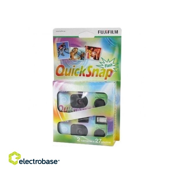 Fujifilm | 7130786 QuickSnap 400 Disposable Flash Camera (Pack of 2)