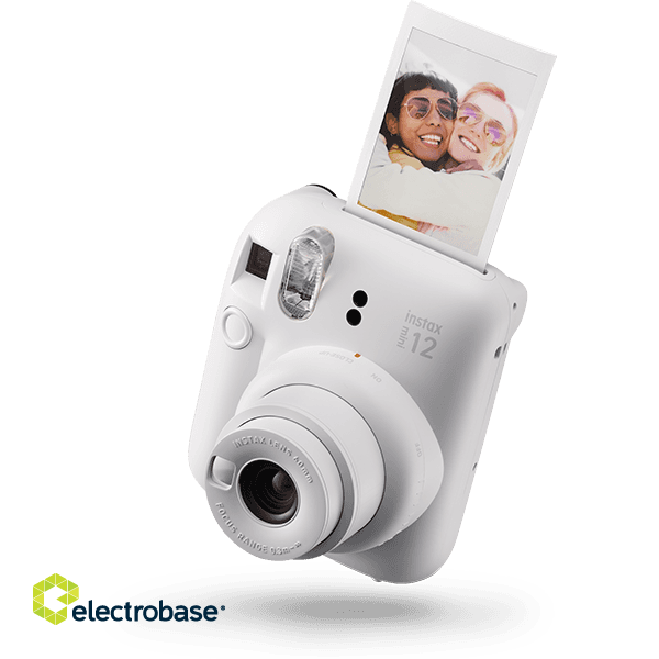 Fujifilm | Instax Mini 12 Camera + Instax Mini Glossy (10pl) | MP | Caly White | x | 800 image 5