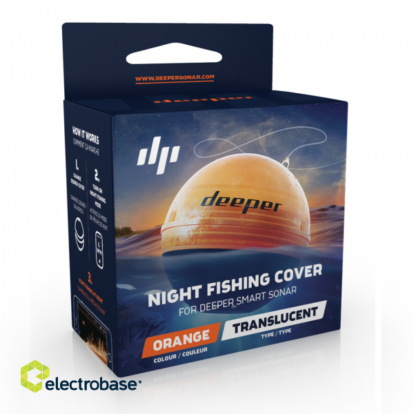 Deeper | ITGAM0001 | Night cover | Night Fishing Cover | Orange фото 3