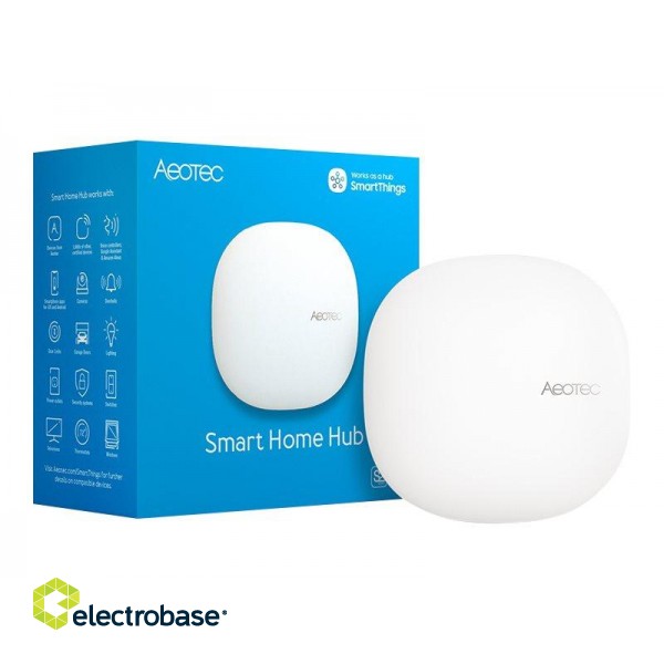 Aeotec Smart Home Hub - Works as a SmartThings Hub image 1