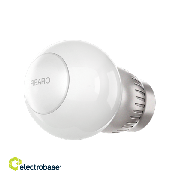Fibaro | Radiator Thermostat Head | Z-Wave | White image 1