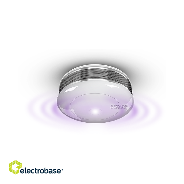 Fibaro | Smoke Sensor | Z-Wave | White image 1