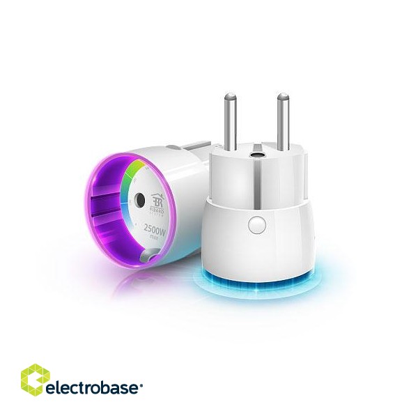 Fibaro | Wall plug | Z-Wave | White image 2