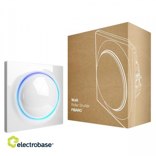 Fibaro | Walli Roller Shutter | Z-Wave EU | White image 3