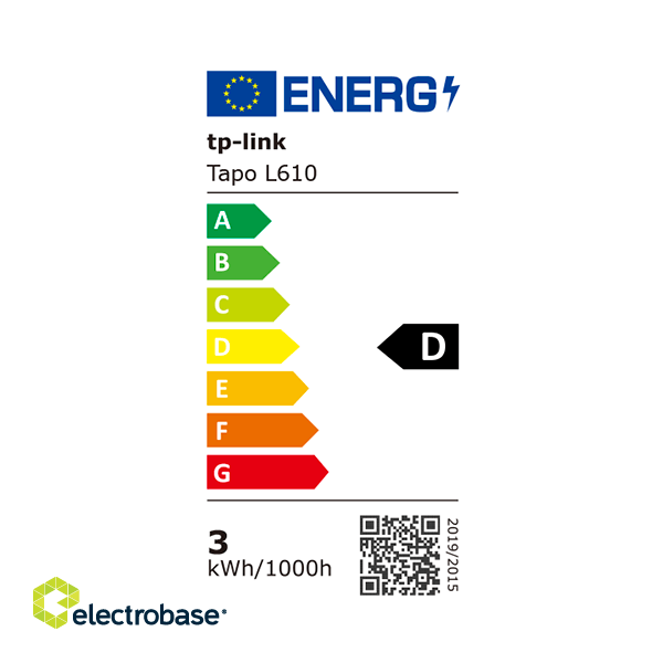 TP-LINK | Smart Wi-Fi Spotlight | Tapo L610 paveikslėlis 4