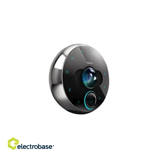 Fibaro | Intercom Smart Doorbell Camera FGIC-002 | Ethernet/Wi-Fi/Bluetooth paveikslėlis 2