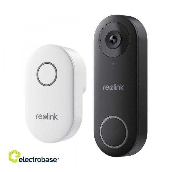 Reolink | D340W Smart 2K+ Wired WiFi Video Doorbell with Chime image 1