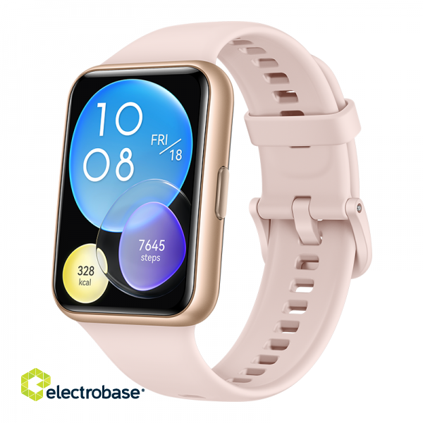 Watch Fit 2 Active Edition | Smart watch | GPS (satellite) | AMOLED | Touchscreen | 1.74” | Waterproof | Bluetooth | Sakura Pink фото 3