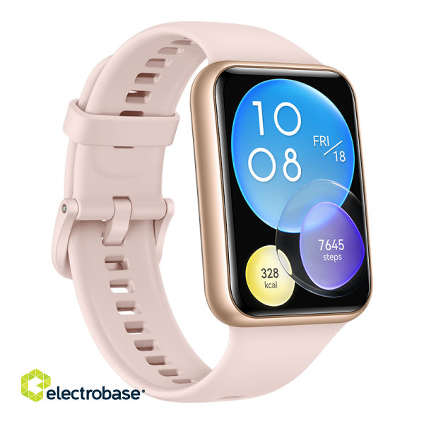 Watch Fit 2 Active Edition | Smart watch | GPS (satellite) | AMOLED | Touchscreen | 1.74” | Waterproof | Bluetooth | Sakura Pink фото 4