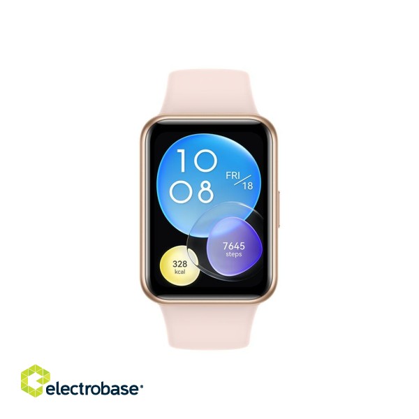 Watch Fit 2 Active Edition | Smart watch | GPS (satellite) | AMOLED | Touchscreen | 1.74” | Waterproof | Bluetooth | Sakura Pink image 2