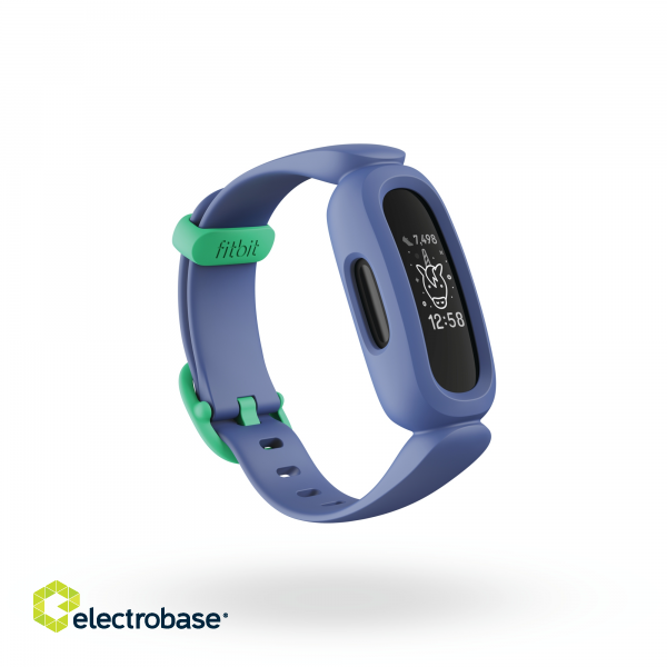Fitbit | Ace 3 | Fitness tracker | OLED | Touchscreen | Waterproof | Bluetooth | Cosmic Blue/Astro Green image 1