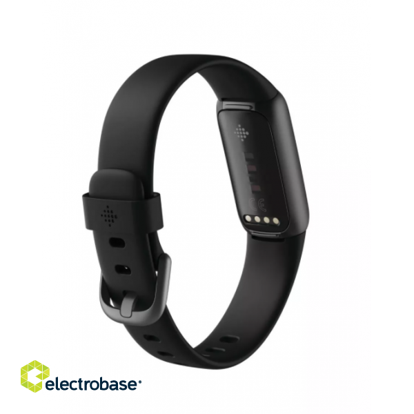 Fitbit | Luxe | Fitness tracker | Touchscreen | Heart rate monitor | Activity monitoring 24/7 | Waterproof | Bluetooth | Black/Black image 5
