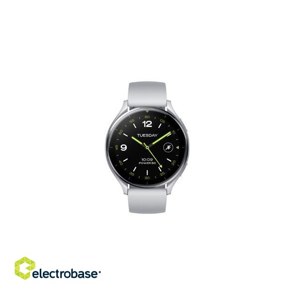 Watch 2 | Smart watch | GPS (satellite) | AMOLED | Silver
