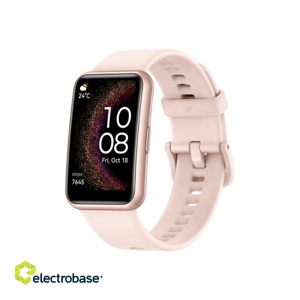 Watch Fit SE (10mm) | Stia-B39 | Smart watch | GPS (satellite) | AMOLED | Touchscreen | 1.64 | Waterproof | Bluetooth | Pink image 1