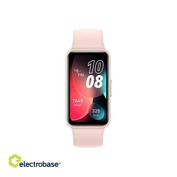 Huawei | Band 8 | Smart watch | AMOLED | Touchscreen | Heart rate monitor | Waterproof | Bluetooth | Sakura Pink