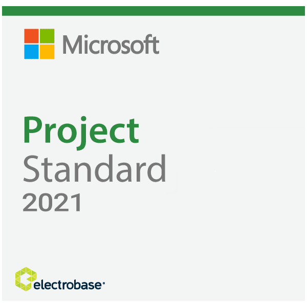 Microsoft | Project Standard 2021 | 076-05905 | ESD | License term  year(s) | All Languages image 1