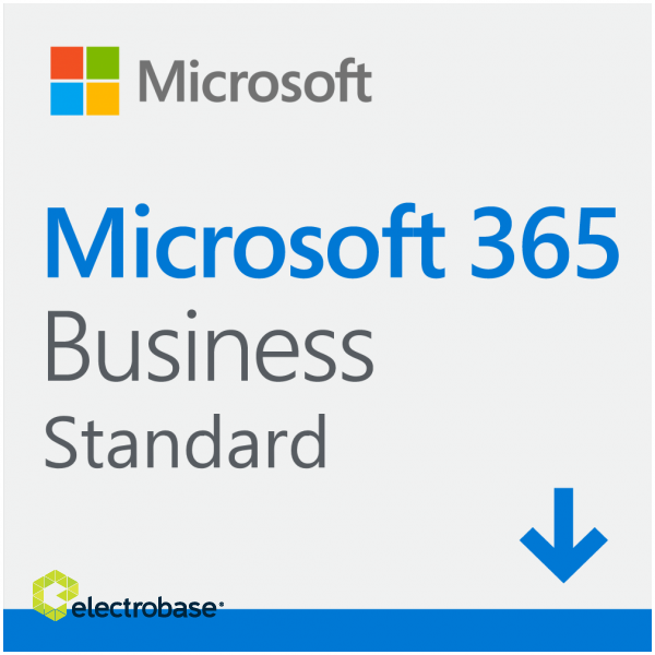 Microsoft | 365 Business Standard | KLQ-00211 | ESD | License term 1 year(s) | All Languages | Eurozone paveikslėlis 1