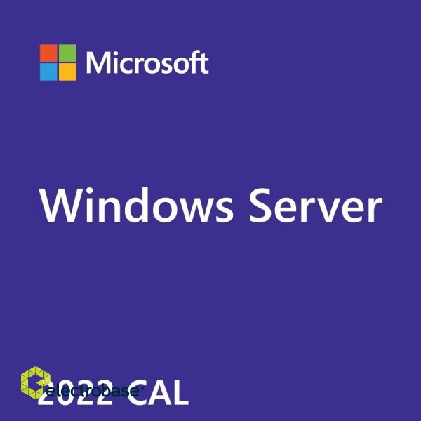 Microsoft | Windows Server CAL 2022 OEM | R18-06430 | English | 5 Device CAL | Licence