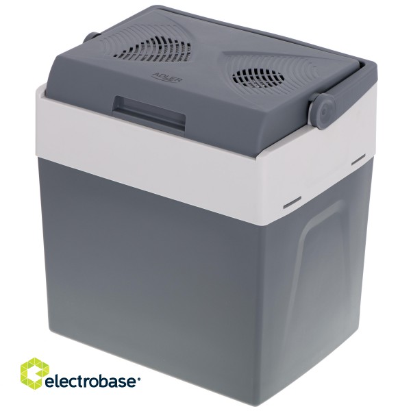Adler | AD 8078 | Portable cooler | Energy efficiency class F | Chest | Free standing | Height 43.5 cm | Grey | 55 dB image 1