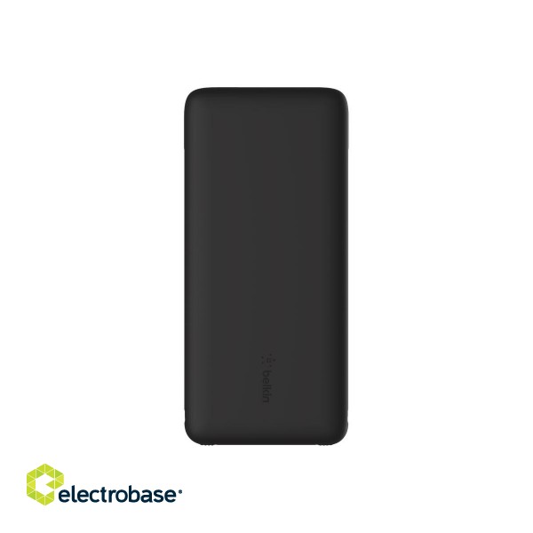 Belkin | BOOST CHARGE Plus Power Bank | 10000 mAh | Integrated LTG and USB-C cables | Black фото 4