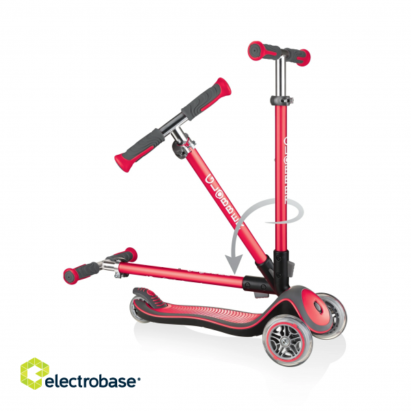 Globber | Scooter | Red | Elite Deluxe фото 3
