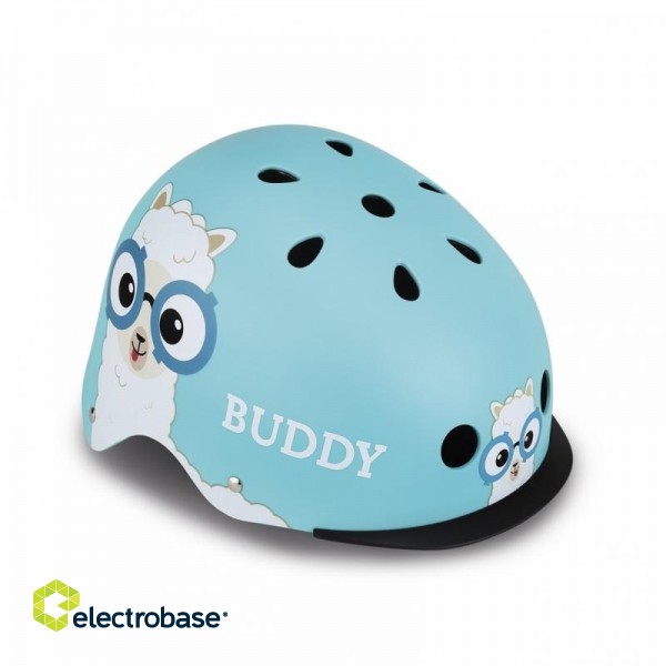 Globber | Light blue | Helmet Elite Lights Buddy image 1