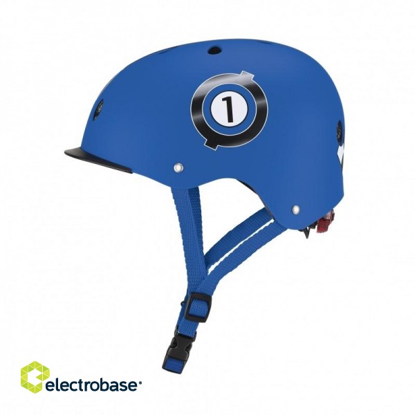 Globber | Dark blue | Helmet  Elite Lights Racing image 2