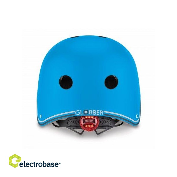 Globber | Sky blue | Helmet Go Up Lights image 2