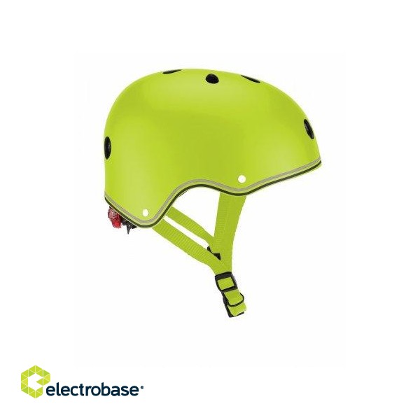 Globber | Lime green | Helmet Go Up Lights image 1