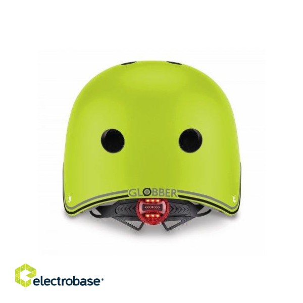 Globber | Lime green | Helmet Go Up Lights фото 5