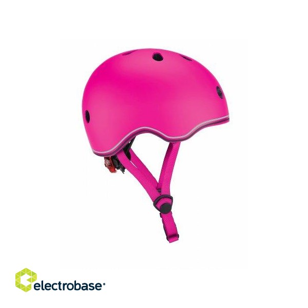 Globber Helmet Go Up Lights Deep pink paveikslėlis 1