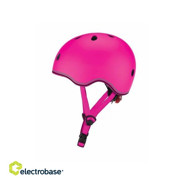 Globber Helmet Go Up Lights Deep pink paveikslėlis 5