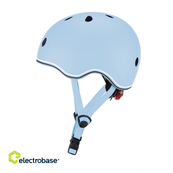 Globber | Pastel blue | Helmet | Go Up Lights image 1