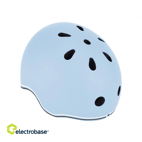 Globber | Pastel blue | Helmet | Go Up Lights paveikslėlis 2