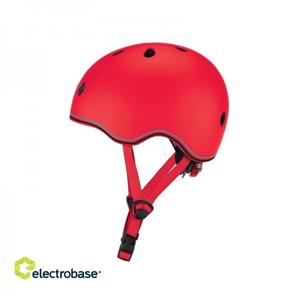 Globber | Red | Helmet | Go Up Lights image 2
