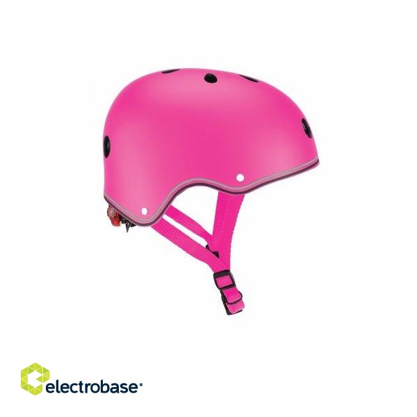 Globber | Deep pink | Helmet Primo Lights image 2
