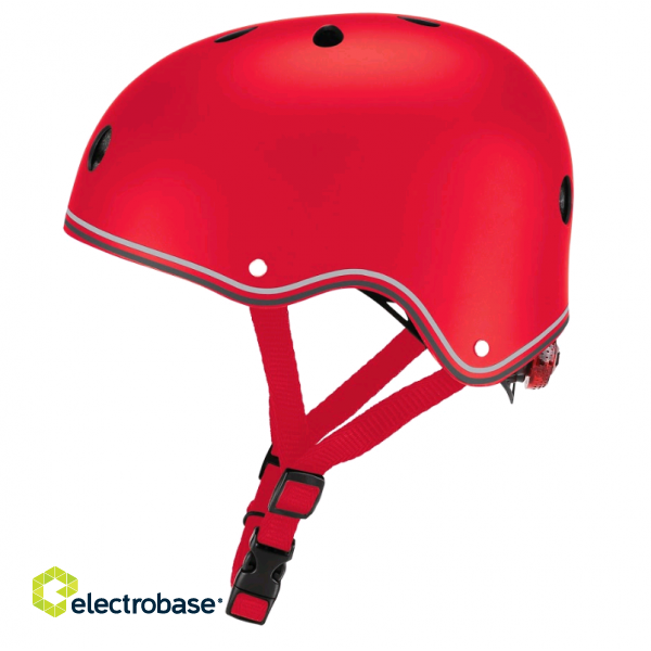 Globber | Red | Helmet | Primo Lights paveikslėlis 1