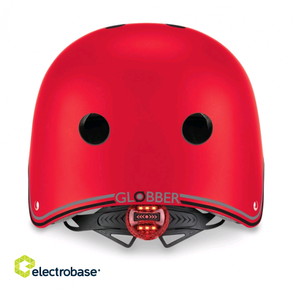 Globber | Red | Helmet | Primo Lights paveikslėlis 3