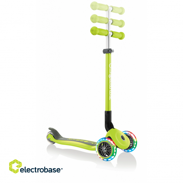 Globber | Scooter | Light lime green | Primo Foldable Lights фото 2